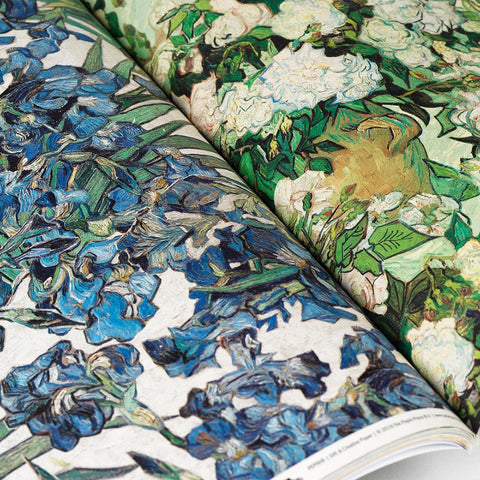 Libro con 12 papeles de regalo - 100 Van Gogh