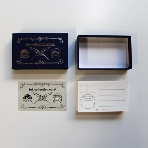 150 Tarjetas para muestras de tintas - Caja azul