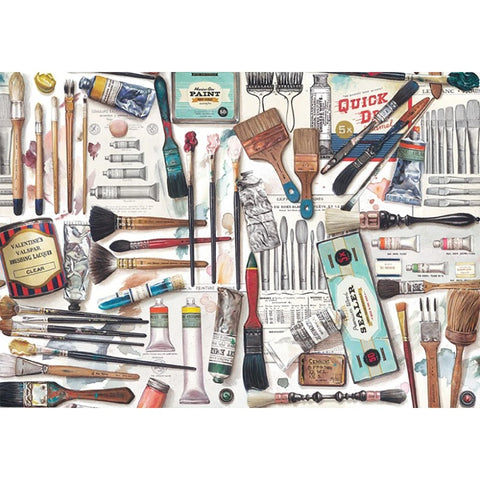 Papel regalo Pinceles 100x70cm