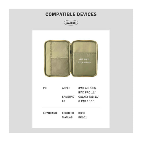 Funda 11 pulgadas - Cottony iPad Pouch