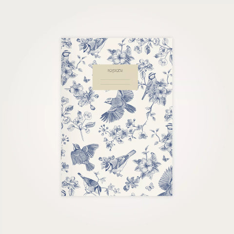 Libreta grapada A5 - Naturaleza Pájaros