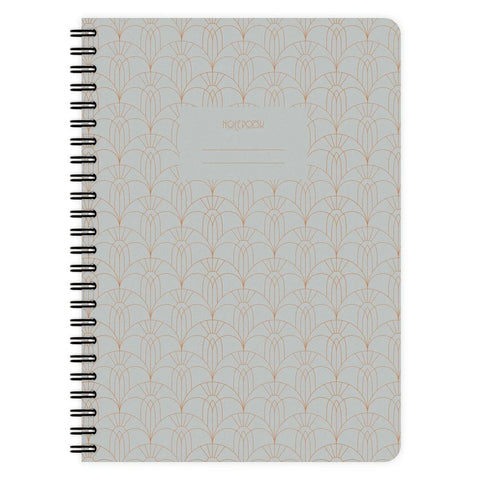 Libreta A5 de anillas - Art Déco - Hoja de puntos