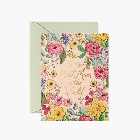 Tarjeta - Mejor Madre del Mundo