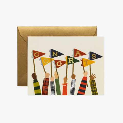 Tarjeta Felicitación - Congrats