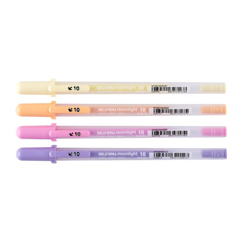 Set 4 Gelly Roll Moonlight Pastel Sunrise