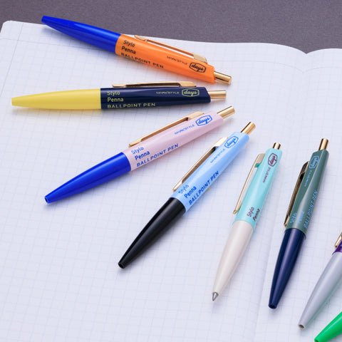 Bolígrafo mini days Anterique - Blue Pink