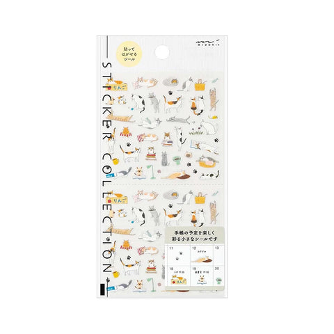 Stickers 2687 Gatos S - Hoja de pegatinas