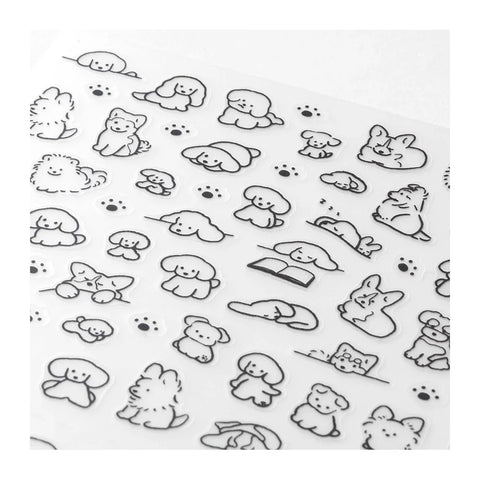 Stickers 2689 Perros S - Hoja de pegatinas