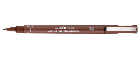Rotulador calibrado Uni Pin Sepia