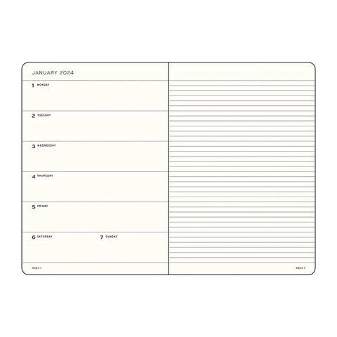 Leuchtturm1917 - Agenda 2024 B6 SV y notas