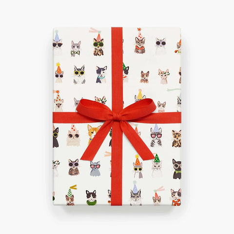 Papel regalo Rifle Paper Co - Gatos