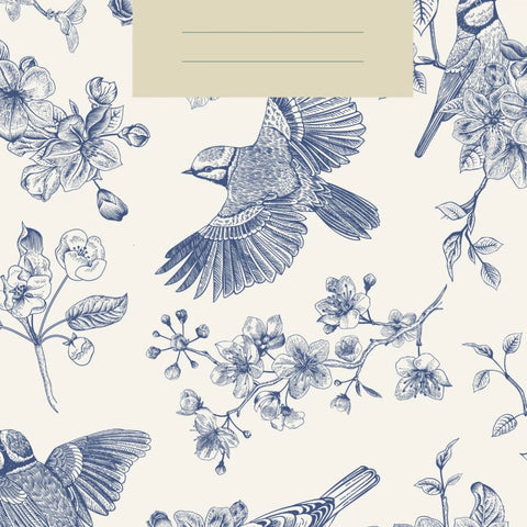 Libreta A4 de anillas - Pájaros