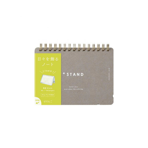 Cuaderno +Stand Midori - Hoja lisa