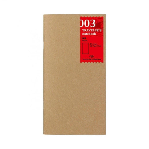 Recambio 003 TN Regular - Papel liso blanco