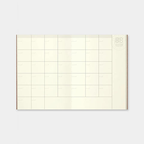 Recambio 006 TN Passport - Agenda mensual sin fecha (14 meses)