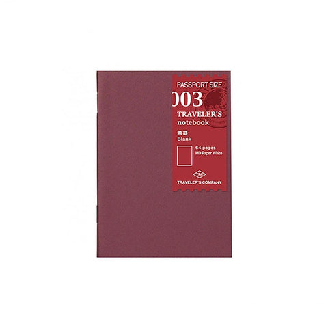 Recambio 003 TN Passport - Papel liso blanco