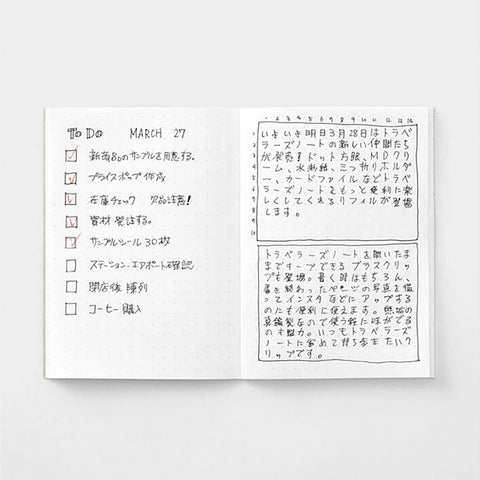 Recambio 014 TN Passport - Papel punteado