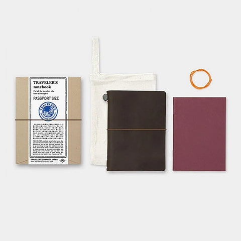 Traveler's Notebook Passport Marrón