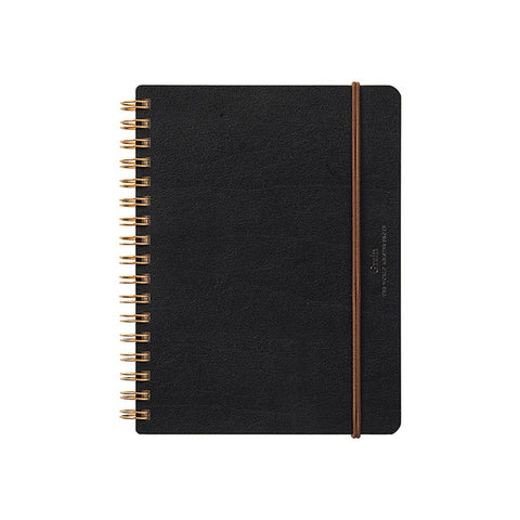 Cuaderno Ring Notebook Grain B6 - Marrón o Negro