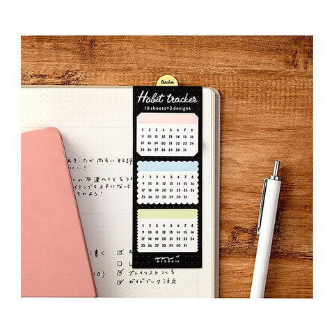 Notas adhesivas Midori - Vista mensual