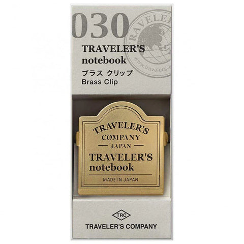 Clip de metal Traveler's Company - Brass Clip