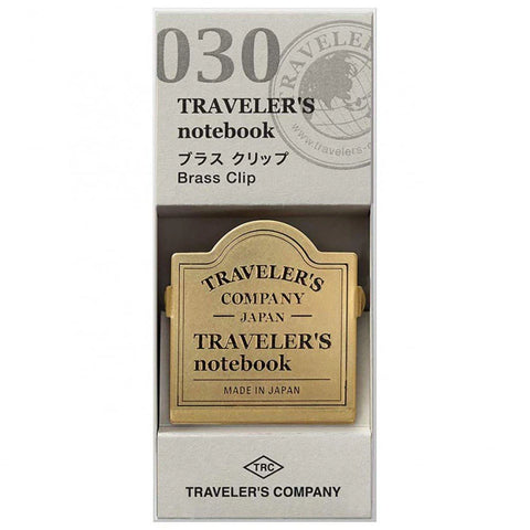 Clip de metal Traveler's Company - Logo