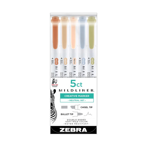 Rotuladores Mildliner Neutros