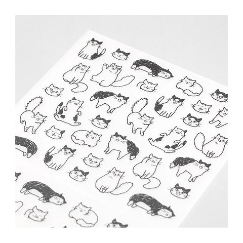 Stickers Chat Cats - Hoja de pegatinas