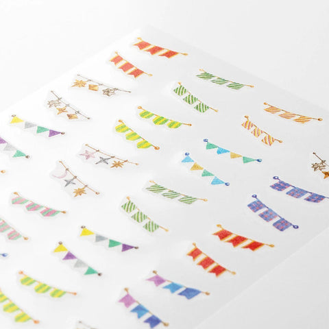 Stickers Guirnaldas - Hoja de pegatinas