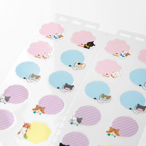 Calendar stickers L - Hoja de pegatinas