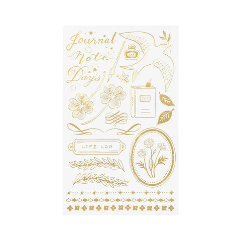 Pegatinas transferibles doradas Happy Motifs - Midori