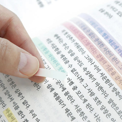 Subrayador y marcapáginas adhesivo Iconic - Modelo Garden