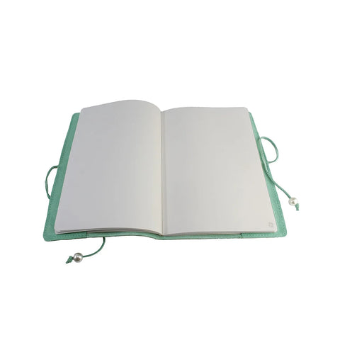 Libreta con funda de piel - Tamaño A5 - Modelo Bari