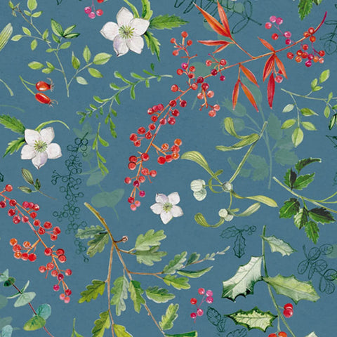 Papel regalo Flora a Natale - 50x70cm