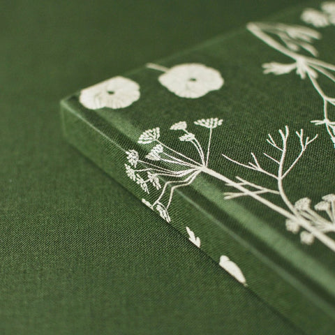 Cuaderno entelado - Jardim de memórias Beija-flor