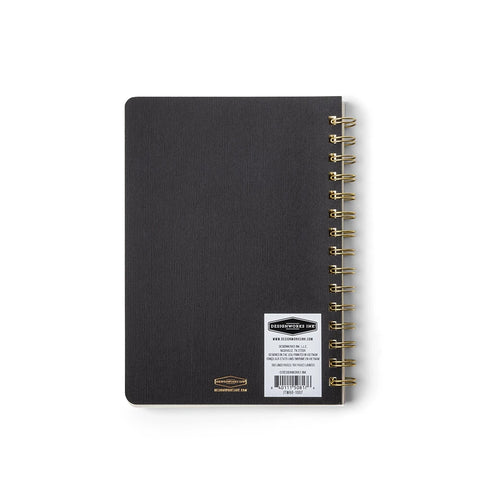 Cuaderno de anillas A5 - Calendario perpetuo - Varios colores
