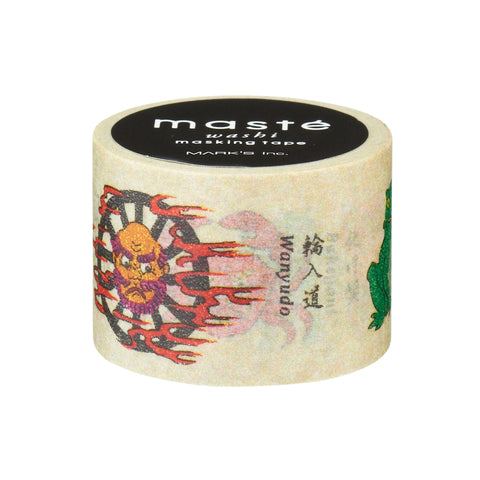 Washi tape espíritus japoneses - 25mmx7m