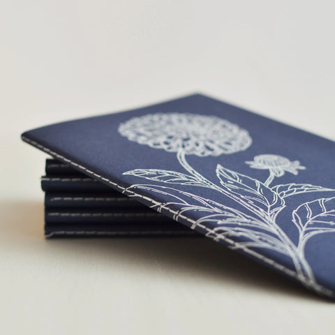 Cuaderno cosido Dahlia - Beija-flor