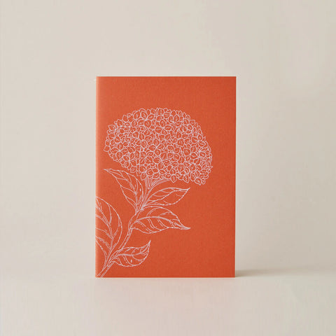 Cuaderno cosido Hydrangea - Beija Flor