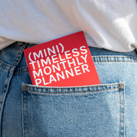 Agenda sin fechas mensual Octagon Design - A4, A5 y A6