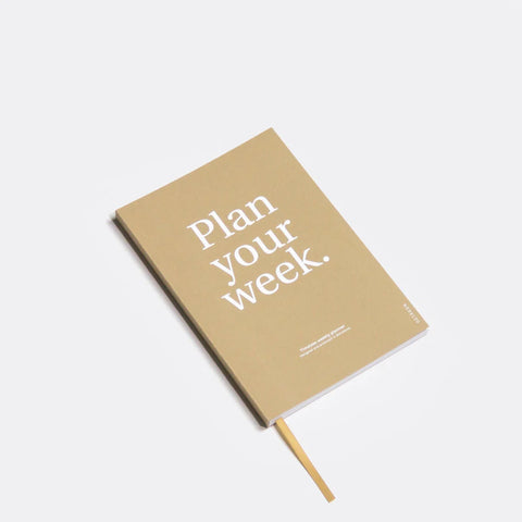 Agenda semanal sin fechas Octagon Design