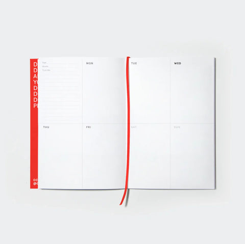 Agenda semanal sin fechas Octagon Design