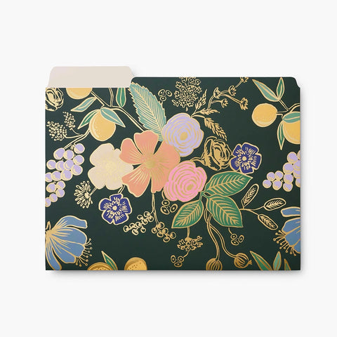 Carpetas Rifle Paper Co "Colette" - 6 unidades