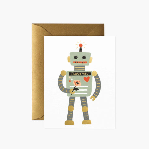 Tarjeta - Love Robot