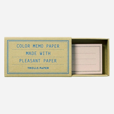 Etiquetas "Memo Paper Color" Trolls Paper
