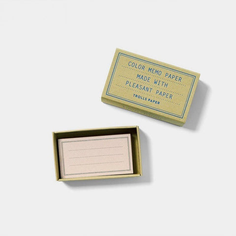 Etiquetas "Memo Paper Color" Trolls Paper