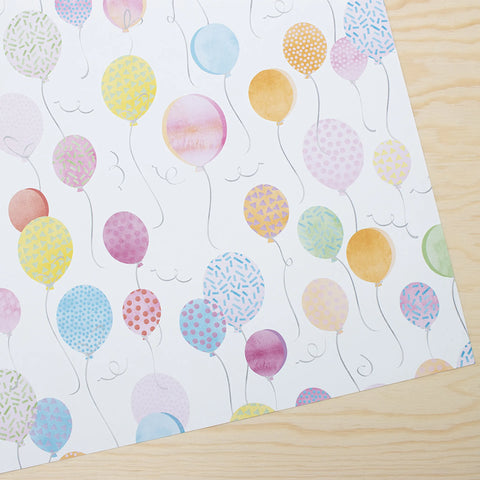 Papel regalo globos 100x70cm