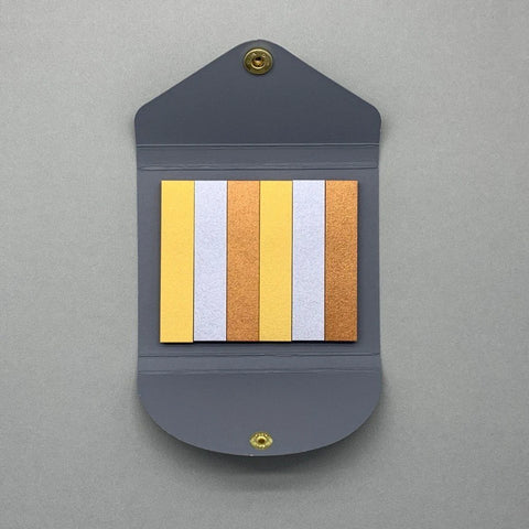 Notas adhesivas Yamama - Oro, Plata y Bronce