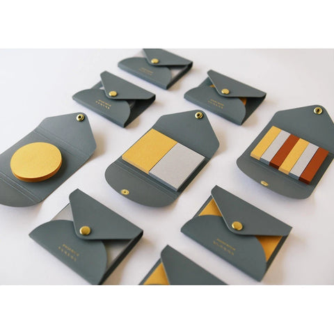 Notas adhesivas Yamama - Oro y Plata