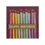 Mini Tarjeta - Velas de cumpleaños